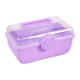 thumbnail image 4 of Caja de Almacenamiento de Accesorios para El Cabello para Niña, Caja de Almacenamiento de Joyería, Estuche de Exposición Portátil con Cerradura, Acces Púrpura, 4 of 5