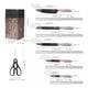 thumbnail image 4 of Set de Cuchillos de Cocina Marble Lux Base Rectangular Taupe, 4 of 4
