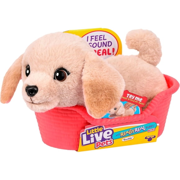 Peluche Interactivo Little Live Pets Buddy Retriever
