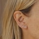 thumbnail image 2 of Pack Aritos de Plata con Circón 2mm-3mm-4mm plateado Talla única, 2 of 3