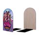 thumbnail image 2 of Kiya y los Héroes Kimoja Sujetalibros decorativos temáticos, tope para estantería con base antideslizante, uso dual para hogar y oficina - 2 piezas, 2 of 6