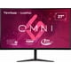 thumbnail image 2 of Monitor ViewSonic VX2718 Curvo 27" FHD 165Hz 1ms DP+HDMI, 2 of 5
