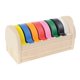 thumbnail image 1 of Dispensador de cinta Kaplan 2,5 cm 8 rollos colores arcoíris, 1 of 3