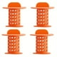 thumbnail image 1 of 1/4pcs Bathroom Drain Hair Catcher, Bath Stopper Plug Sink Strainer Filter, Sewer Dredge Device, Shower Hair Stopper, Kitchen Bathroom Anti-clogging Bathroom Accessories, 1 of 5