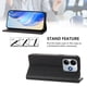 thumbnail image 3 of Funda Billetera con Soporte para Xiaomi Redmi Note 14 4G Bloqueo RFID Plegable Negro, 3 of 6