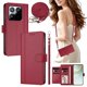 thumbnail image 2 of Funda Cartera para Xiaomi 15T con Bolsillo para Billetes, Rojo, 2 of 6