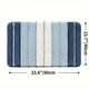 thumbnail image 3 of Transform Your Bathroom with our Extra Soft Absorbent Premium Bath Rug - Non-Slip Comfortable Bath Mat for Tub, Shower, and Bath Room - Beautiful Blue Color - Perfect Bathroom Accessory and Supply, 3 of 5