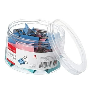 Genérico - 24 Piezas Material De Oficina Clips Metal Multifuncional Para Archivos De Papel Ensayo 32Mm