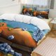 thumbnail image 1 of Grizzy And The Lemmings 3-Piece Bedding Set Soft Warm And Comfortable Soft Bed Set for Bedroom, 1 of 5