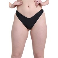 Samia - Bikini Tanga Cadera Alta Negro L
