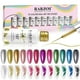 thumbnail image 1 of Set de esmaltes de uñas en gel RARJSM Metallic Liner, 12 colores, 5 ml, UV/LED, 1 of 3