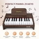 thumbnail image 2 of Teclado de piano electrónico LeeQee de 25 teclas para niños Wood, 2 of 7