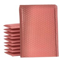 Magideal - 50 Sobres De Burbujas Para Envíos De 15 X 26 Cm, Fáciles De Usar, Profesionales, Para Joyería, Maquillaje Y Suministros. Rosa