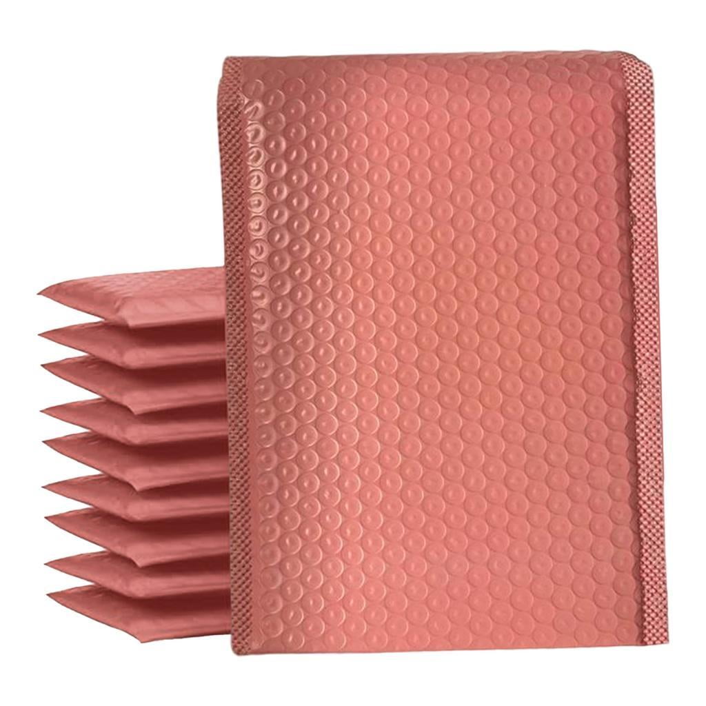 Magideal - 50 Sobres De Burbujas Para Envíos De 15 X 26 Cm, Fáciles De Usar, Profesionales, Para Joyería, Maquillaje Y Suministros. Rosa