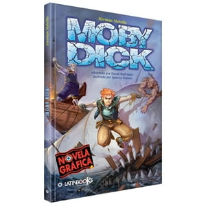 Latinbooks - Moby Dick - Novela Gráfica Blanco