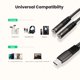 thumbnail image 2 of Adaptador USB‑C LecLooc divisor de audio y micrófono de 3,5 mm, 2 of 7