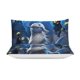 thumbnail image 3 of Umbreon Bed Duvet Cover Funny Anime Cartoon Bedding Sets Lightweight 3 Piece Comforter Sets, 3 of 5
