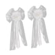 thumbnail image 1 of 2 Piezas De Ramilletes De Lazos Para Banco De Boda Para Decoración Elegante De Eventos Y Fiestas De Aniversario, 30 Cm X 55 Cm, 1 of 3