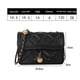 thumbnail image 2 of Bolso bandolera para mujer - Bolso bandolera con cadena de moda, 2 of 6