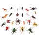 thumbnail image 1 of Lote De 24 Rellenos De Bolsas De Recuerdo De Fiesta Para Ni?os, Animales Vivos De Plástico, Insectos, Animales En Miniatura, 1 of 5