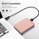 thumbnail image 2 of Disco Externo UnionSine 500GB USB 3.0 Slim Rosa, 2 of 3