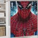 thumbnail image 5 of Hombre araña Spider Man-theme 4-Piece Shower Curtain Set with Rugs, Waterproof Bathroom Decor Set Includes Bath Mat, U-Shaped Rug, Toilet Lid Cover and Curtain with Hooks, 5 of 6