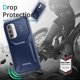 thumbnail image 5 of Funda Resistente para Samsung Galaxy A26 con Tapa Deslizante y Protección Militar Azul, 5 of 6