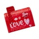 thumbnail image 4 of Buzón De Juguete Decoración Del Día De San Valentín Caja De Regalo Para Tarjetas De Felicitación Caramelos Merienda Rojo, 4 of 5
