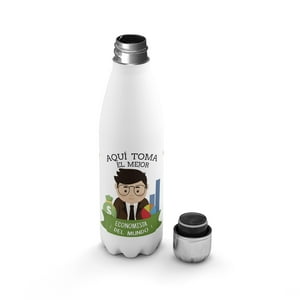 Creango - Botella Agua Termica Aqui Toma El Mejor Economista De Acero Inoxidable