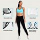 thumbnail image 5 of Sujetador deportivo BHRIWRPY Racerback con almohadillas de alto impacto para mujer, 5 of 5