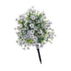 thumbnail image 5 of Bola De Flores Violetas Artificiales, Arbusto De Vegetación Artificial, Plantas Falsas Para Jardín, Color Blanco, 5 of 5