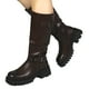 thumbnail image 2 of Bota Plataforma Biker 18 Yassne Marron, 2 of 5