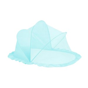 Magideal - Red De Cama Para Tienda De Campaña, Ropa De Cama, Portátil, Elegante, Para Cuna, Dosel, Red Para Guardería, Para Viajes De Verano, Decoración De Dormi Azul