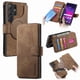 thumbnail image 1 of Funda Billetera Magnética para Samsung Galaxy S24 Ultra Soporte Tarjetas Desmontable Marrón, 1 of 6