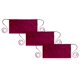 thumbnail image 1 of Delantal PLOYMONO Burdeos Pack de 3 – 61 cm – 3 bolsillos, 1 of 7