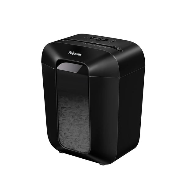 Destructora de papel Fellowes LX50-DB, corte transversal de 9 hojas, P-4