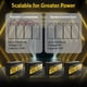 thumbnail image 4 of Batería de litio Eiiev 12V 8Ah LiFePO4 con BMS 5A 4000+ ciclos, 4 of 6