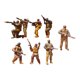 thumbnail image 1 of 8 Figuras De Soldados De Oriente Medio En Miniatura, Escala 1:64, Decorativas Y Populares., 1 of 5