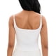 thumbnail image 3 of INSPIRE CHIC Camiseta de Tirantes Ajustables con Sujetador Incorporado para Mujer, Cuello Cuadrado, Camisola Blanca M, 3 of 5