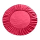 thumbnail image 3 of color sólido de algodón puro cama extensión extendida cubre sábanas color rosa rosa, 3 of 3
