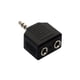thumbnail image 1 of Adaptador De Plug 3.5mm A 2 3.5mm Hembra, 1 of 2