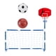 thumbnail image 2 of Aro de Baloncesto con Portería de Fútbol 2 en 1, Tablero de Baloncesto Portátil de Fácil Montaje para Portería de Fútbol, para Patio Interior Y Exteri, 2 of 5