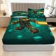 thumbnail image 1 of Gamer Adventure Pixel Fitted Sheet Three Piece Set Holidays Theme, Gaming Bedding Set, Mattress Protector Soft, Breathable, 1 of 1