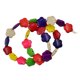thumbnail image 1 of Perlas espaciadoras de la turquesa de la forma de la flor de 29 pedazos / del filamento para hacer la artesanía de la joyería, 1 of 5