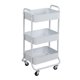 thumbnail image 3 of Carrito de Ropa Mainstays 3 Niveles Metal 80 cm Ruedas, 3 of 3