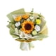 thumbnail image 1 of DIY Felpa Simulación Flores De Ganchillo Ramo Flores Artificiales Regalos Florales Girasol, 1 of 3