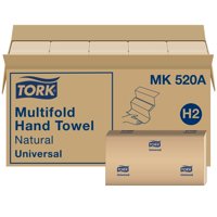Toalla De Mano Tork, Multipliegue, Natural, 100% Reciclada, 16 X 250 Hojas