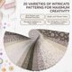 thumbnail image 4 of Tiras de Tela Tinyspool & Co. 6 cm × 112 cm – Pack de 40, 4 of 8