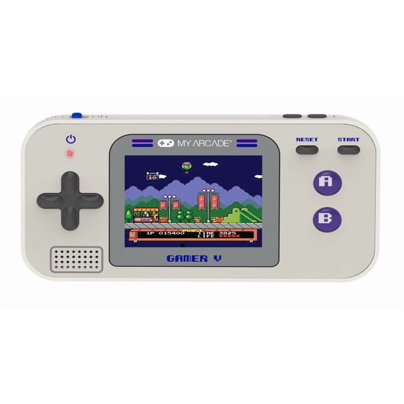 Sistema de juego portátil My Arcade Gamer V Classic Purple