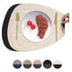 thumbnail image 1 of Set 4 Individuales Ecocuero Impermeables Antimanchas Reversibles Jaspeado Blanco, 1 of 9